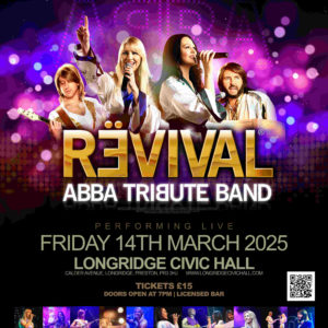 Revival ABBA Tribute Band – Friday 14th March 2025